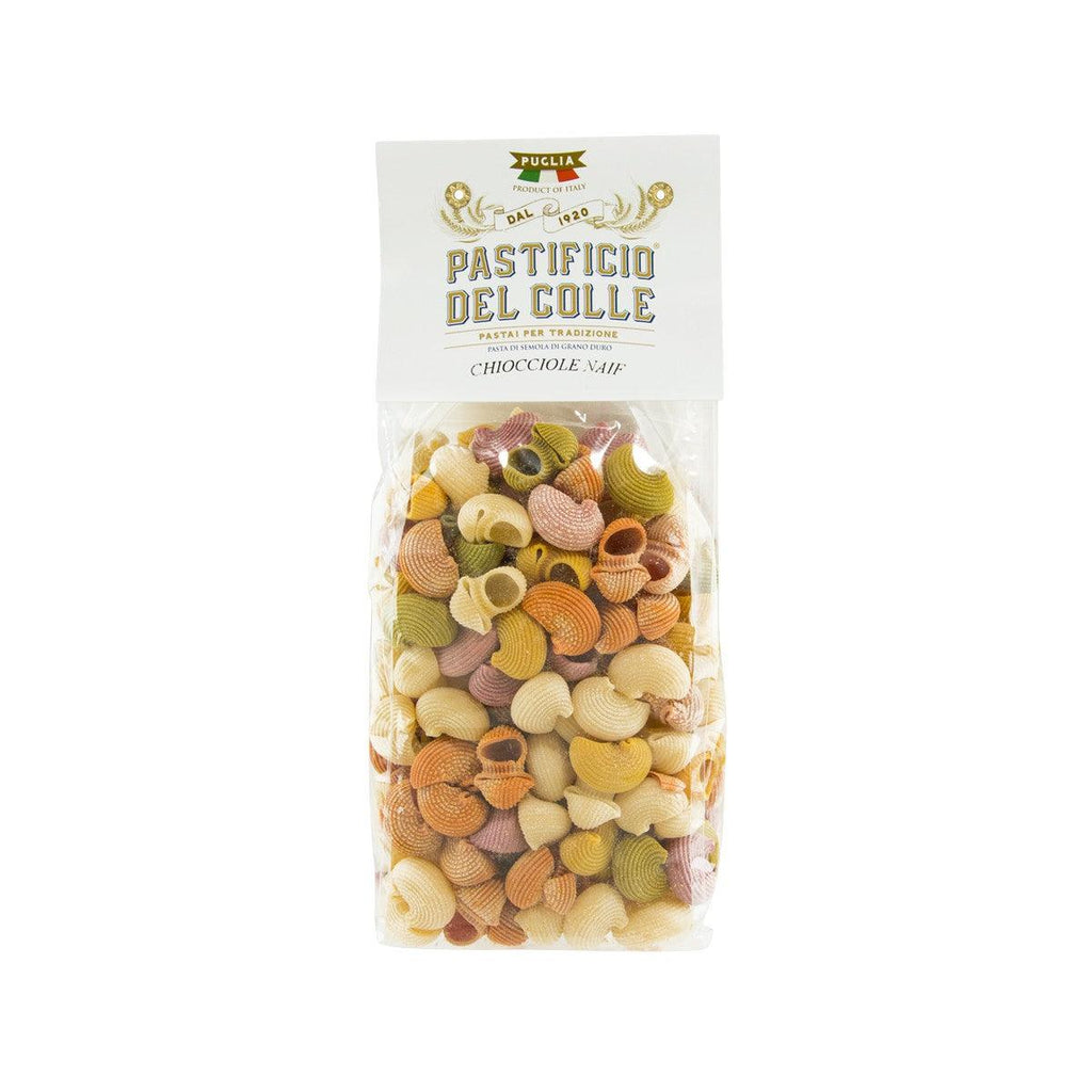 PASTIFICIO DEL COLLE Artisanal Colorful Pasta - Snail Shaped  (500g)