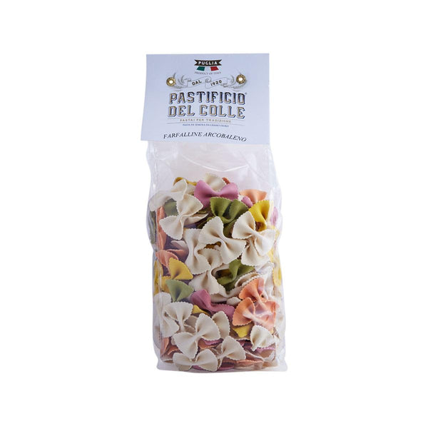 PASTIFICIO DEL COLLE Artisanal Colorful Pasta - Farfalline  (500g)