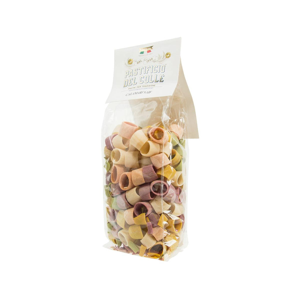 PASTIFICIO DEL COLLE Artisanal Colorful Pasta - Calamari Naif  (500g)
