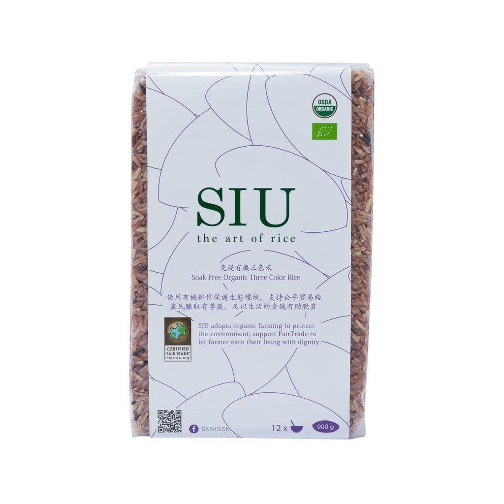 SIU 免浸有機三色米  (900g)