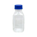 DURAN Clear bottle 500ml w/ Cyan Cap