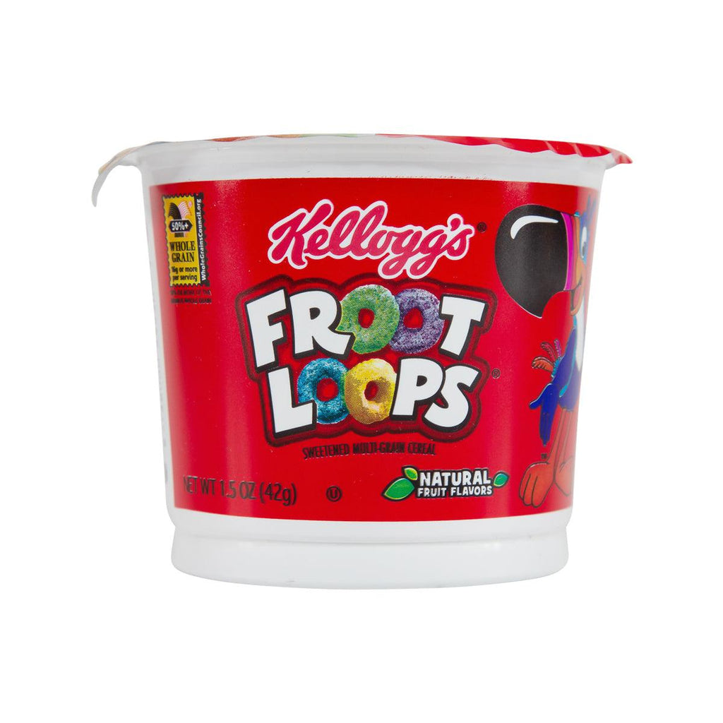 KELLOGG'S Froot Loops Fruit Flavored Multigrain Cereal [Cup] (US ver)  (42g)