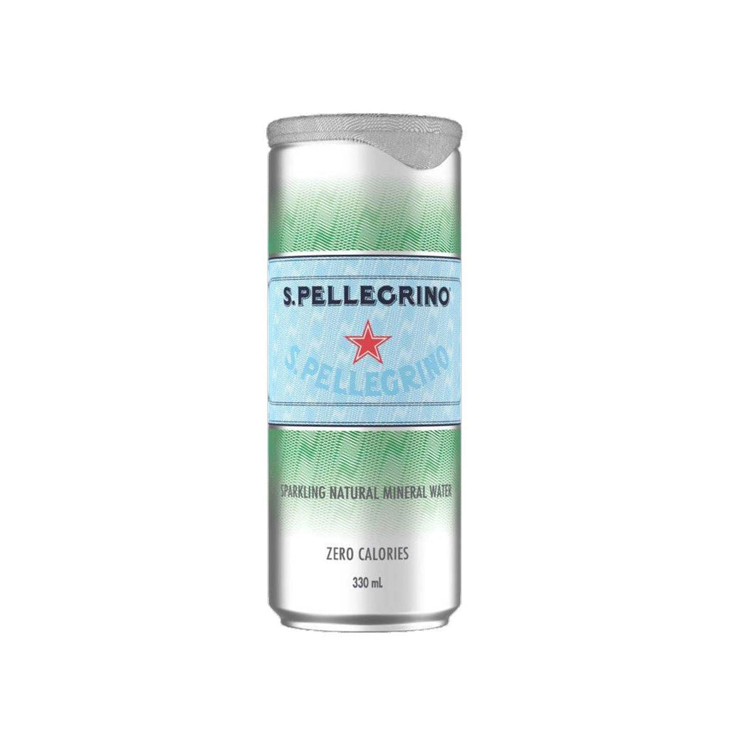 SAN PELLEGRINO 有氣天然礦泉水 [罐裝]  (330mL)