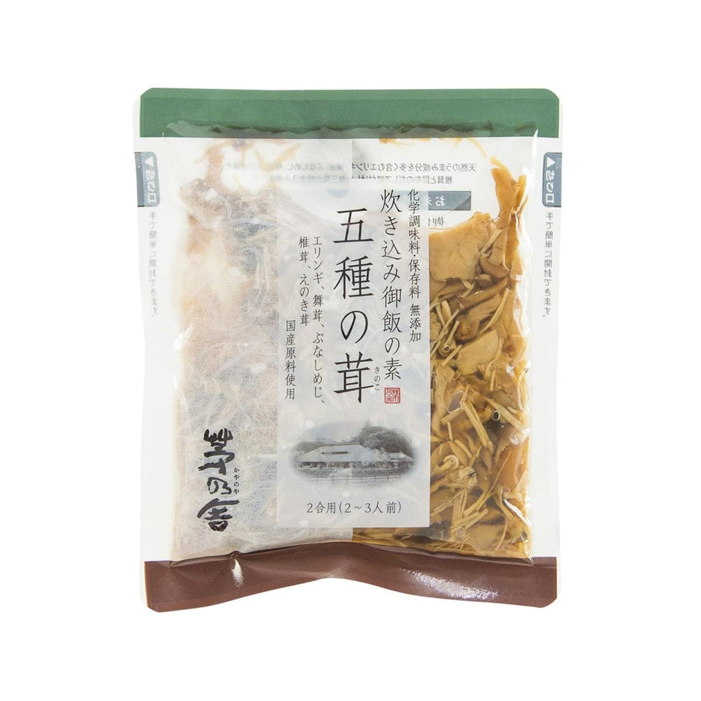 茅乃舍 五種菇類飯料  (179g)