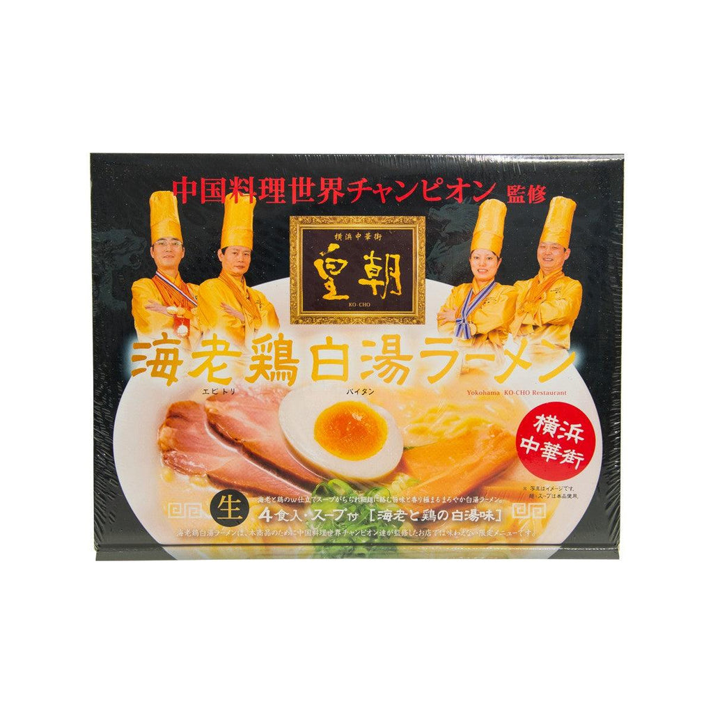 久保田麵業 橫濱中華街海老雞白湯拉麵禮盒 - 皇朝  (596g)