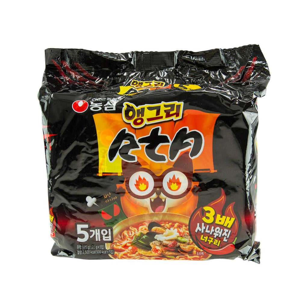 農心 特辣沅熊麵 - 海鮮味  (5 x 121g)