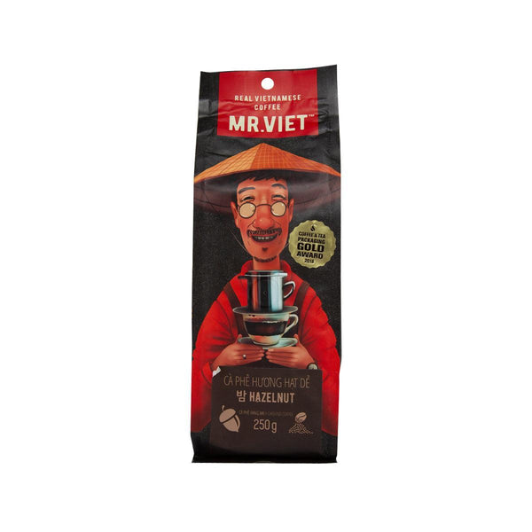 MRVIET Ground Coffee Flavored - Hazelnut  (250g)