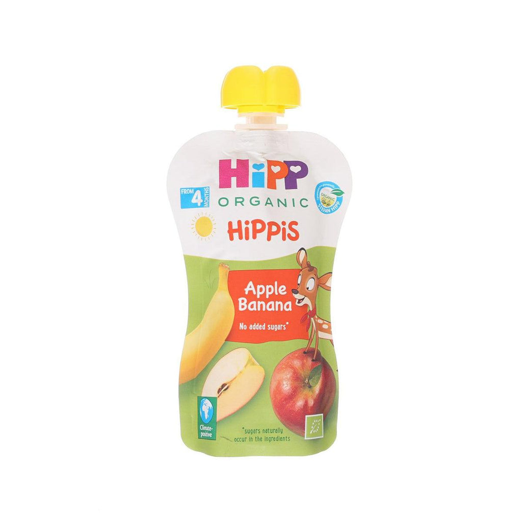 HIPP Organic Fruit Preparation - Apple Banana  (100g)