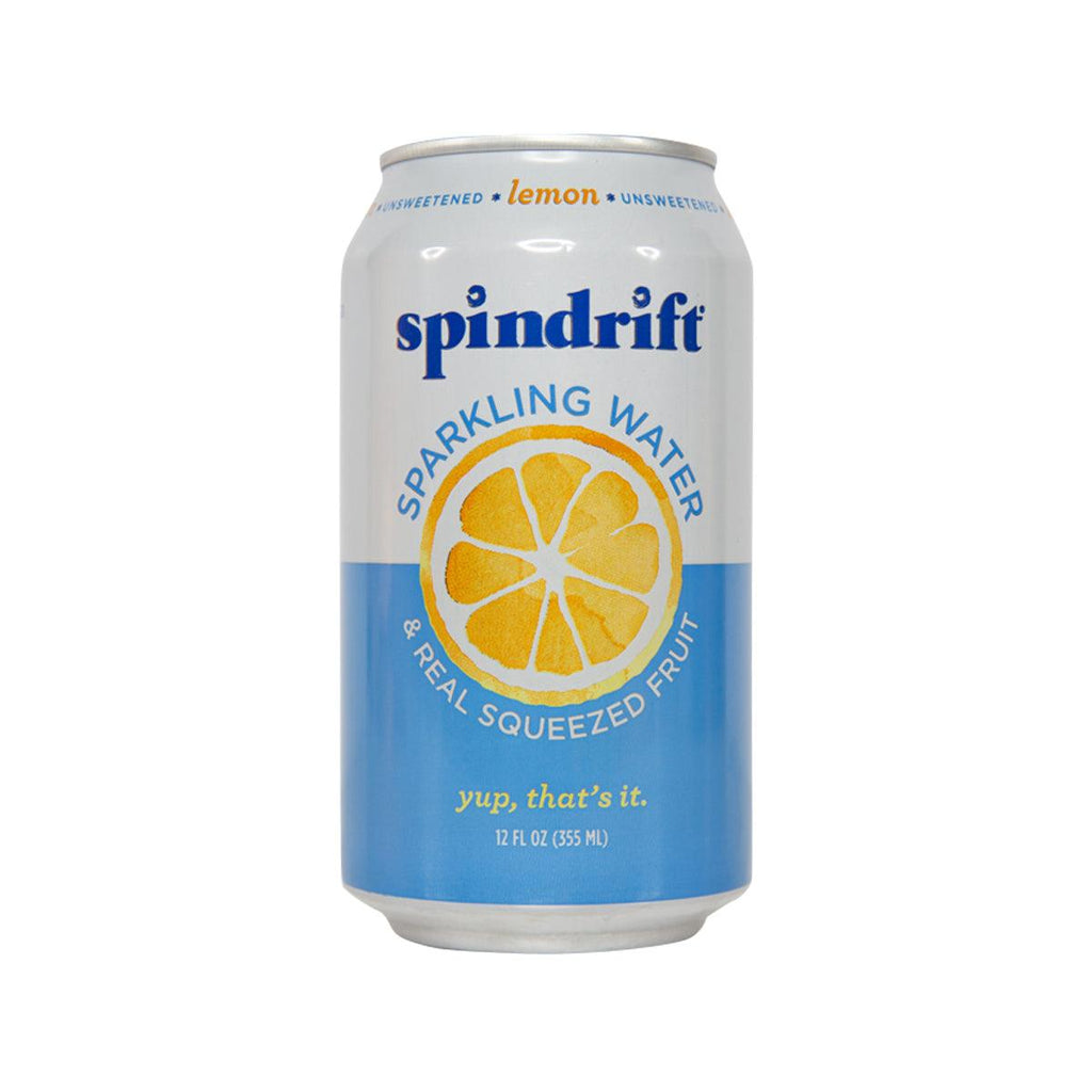 SPINDRIFT Sparkling Water - Lemon  (355mL)