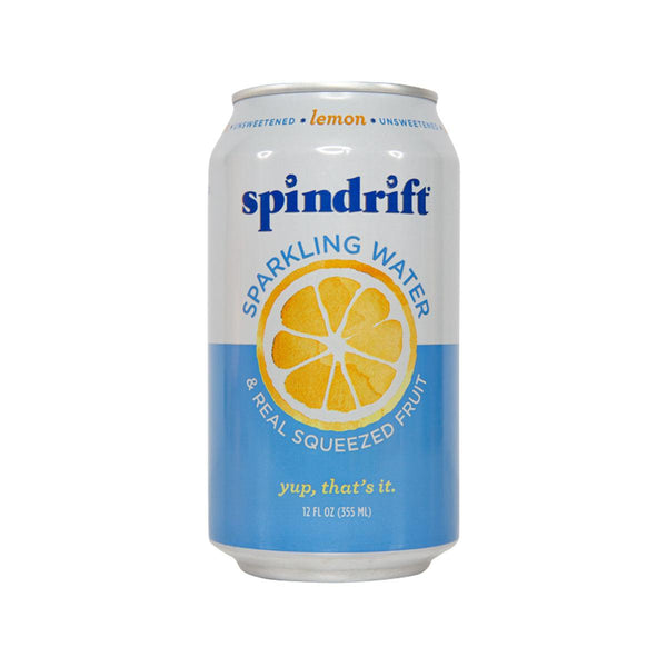 SPINDRIFT Sparkling Water - Lemon  (355mL)
