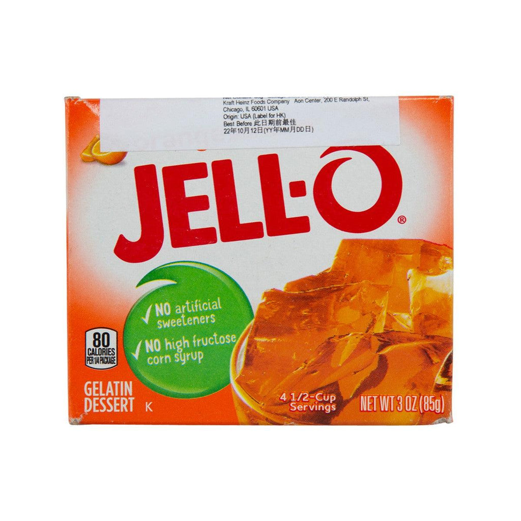 JELL-O 香橙味果凍粉  (85g)