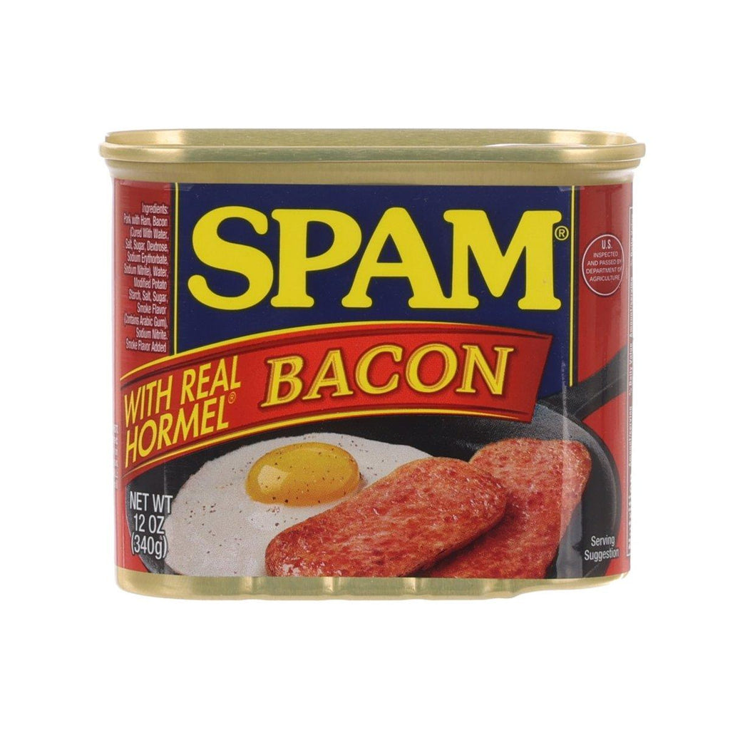 HORMEL Spam Luncheon Meat with Bacon  (340g)