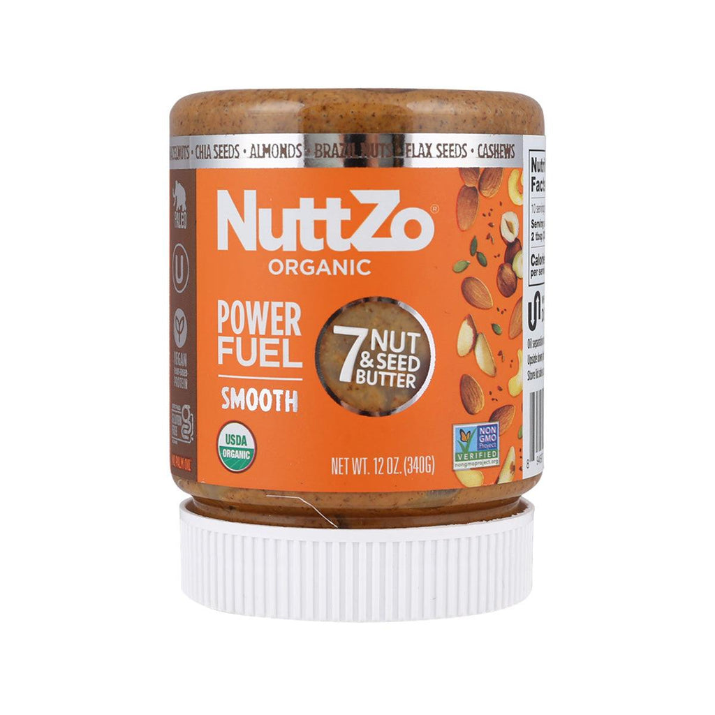 NUTTZO 有機能量幼滑七種堅果醬  (340g)