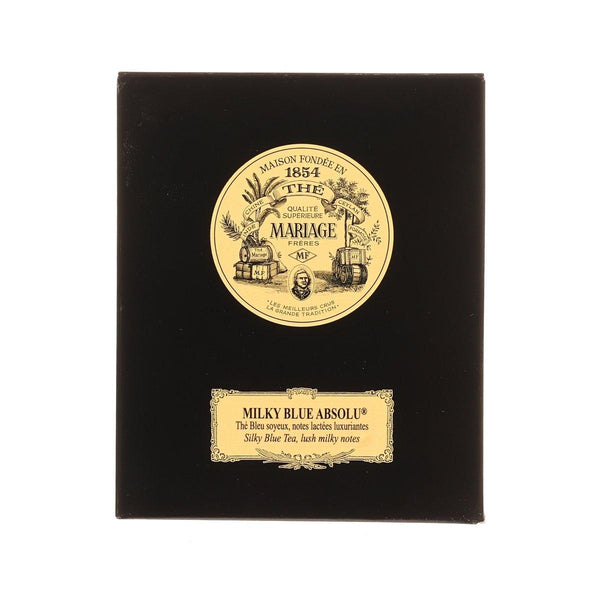 MARIAGE FRERES Milky Blue Absolu® Silky Blue Tea with Lush Milky Notes Jardin Premier Tea Leaves  (100g)