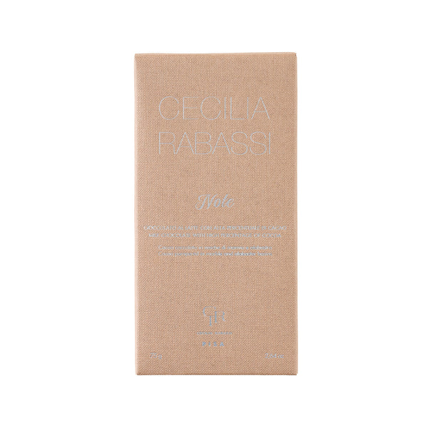 CECILIA TESSIERI RABASSI Note - 60% Cocoa Milk Chocolate Bar  (75g)