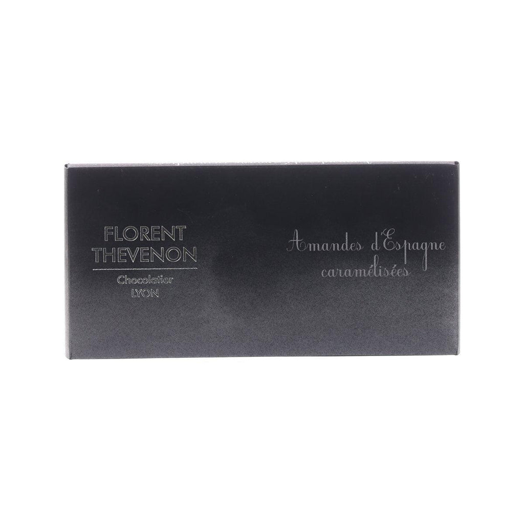 FLORENT THEVENON Gourmet Chocolate Bar - 68% Caramelized Spanish Almonds  (100g)