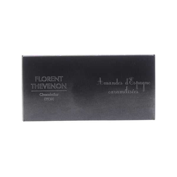 FLORENT THEVENON Gourmet Chocolate Bar - 68% Caramelized Spanish Almonds  (100g)