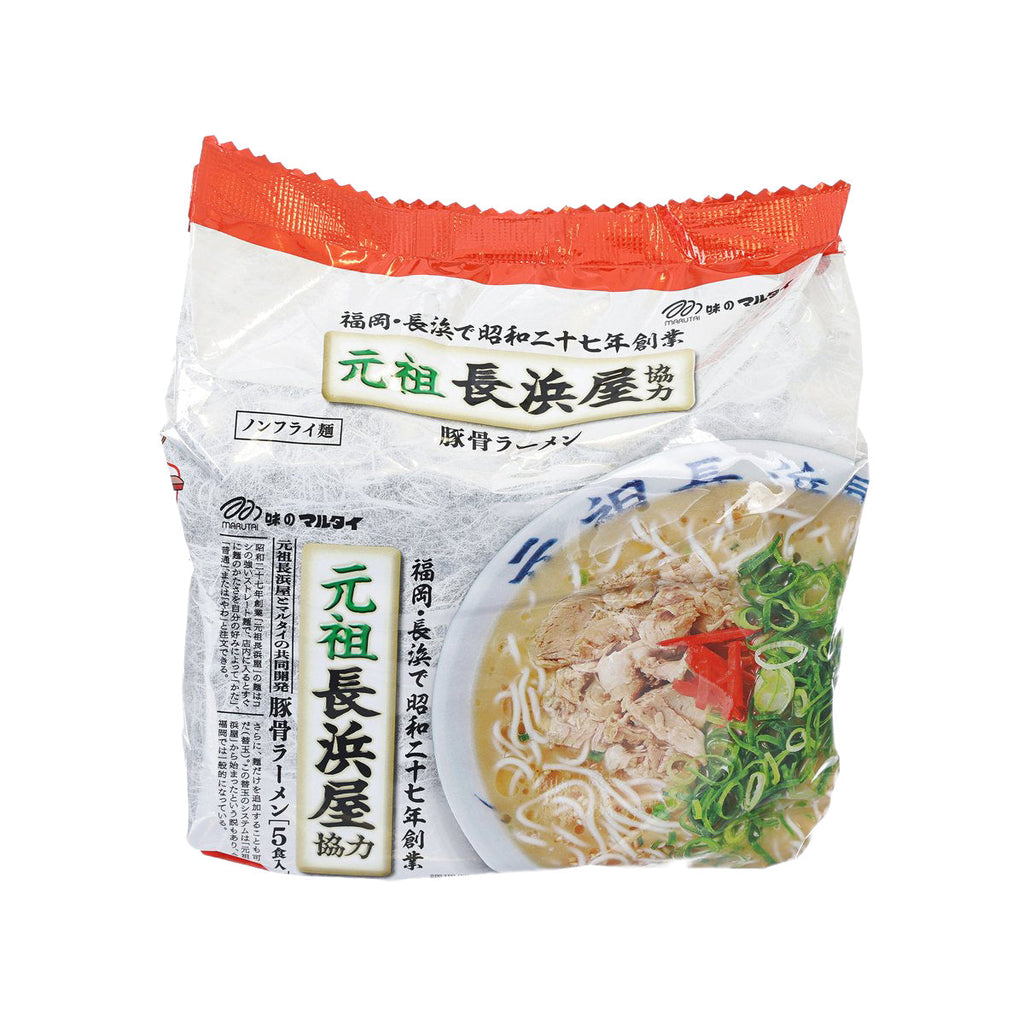 MARUTAI 元祖長浜屋協力豬骨湯拉麵  (5 x 88g)
