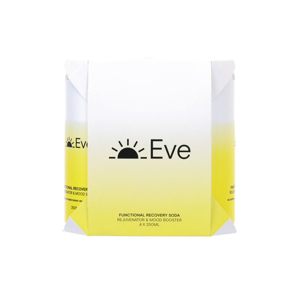 EVE BLISS Sparkling Turmeric Soda Set - Rise & Recover [Can]  (4 x 330mL)