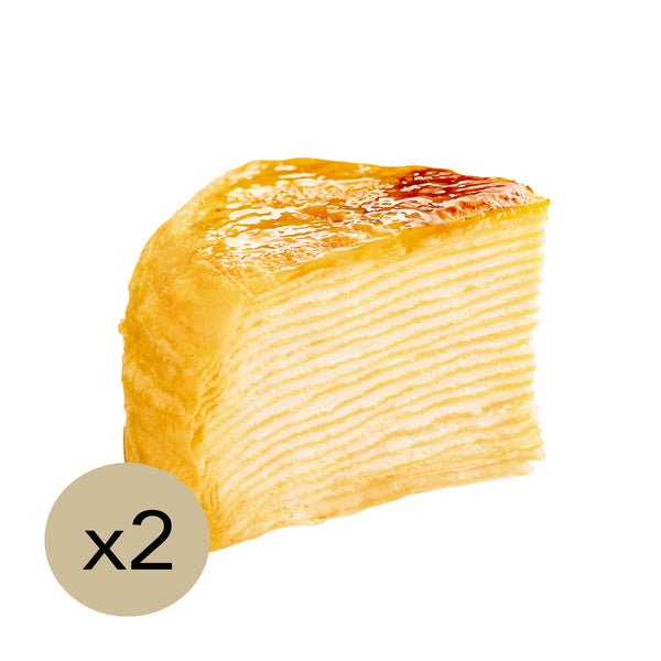 SUZETTE Mille-Crêpe Cake - Plain (Frozen)  (2pcs)