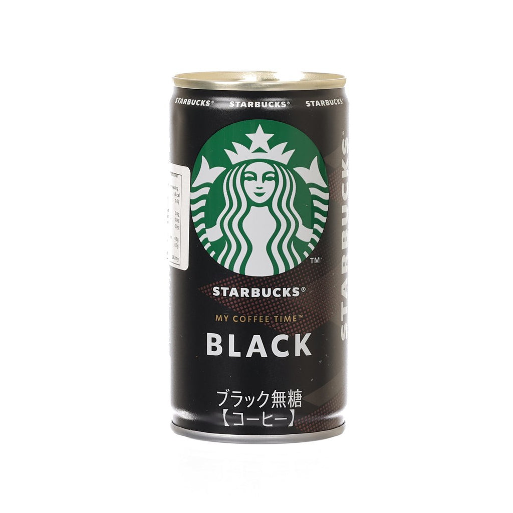 STARBUCKS Black Coffee [Can]  (185g)