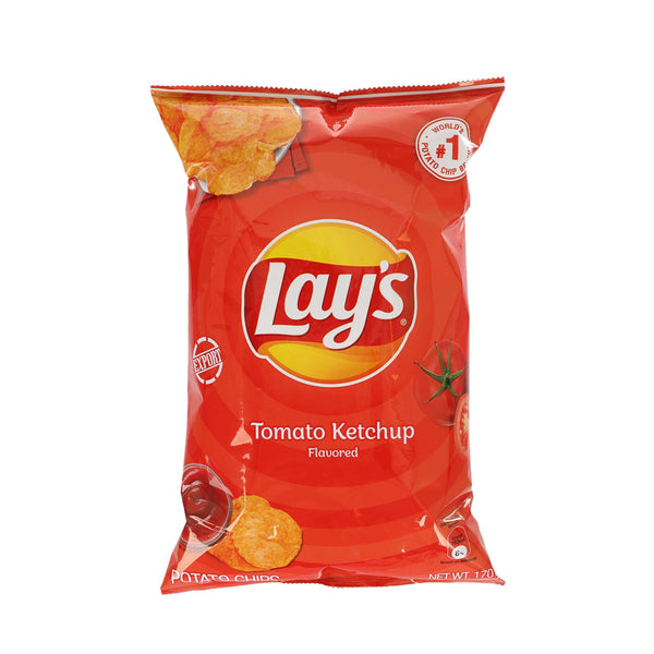 LAY'S Tomato Ketchup Flavored Potato Chip  (170g)