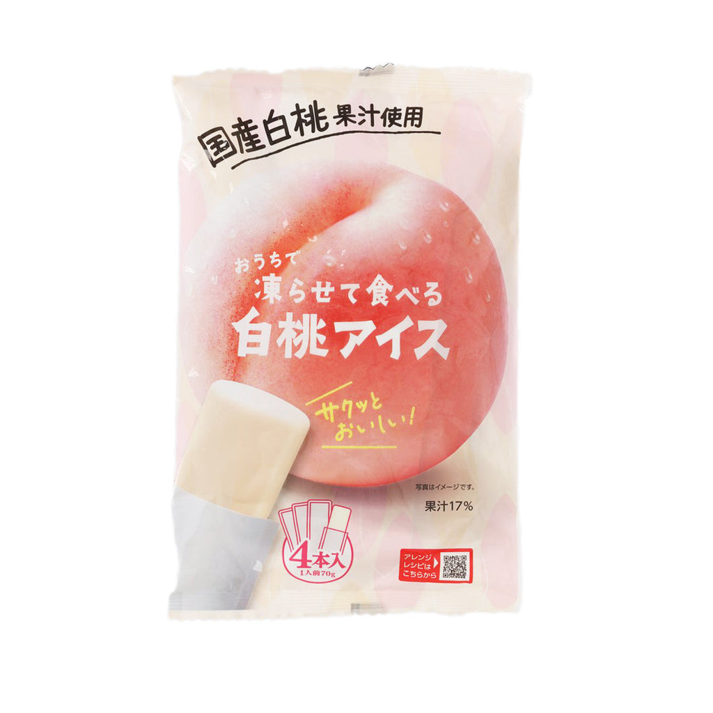 TANIO 水果雪條料 - 白桃味  (4 x 70g)