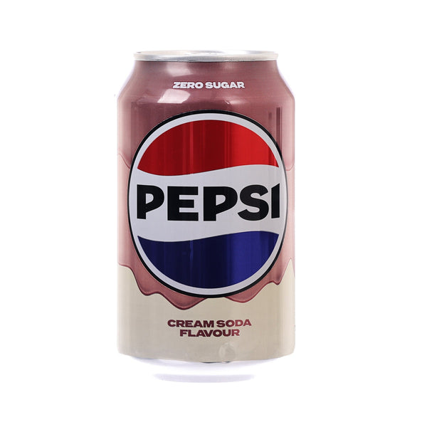 PEPSI Zero Coke Cream Soda Flavour - UK [Can]  (330mL)