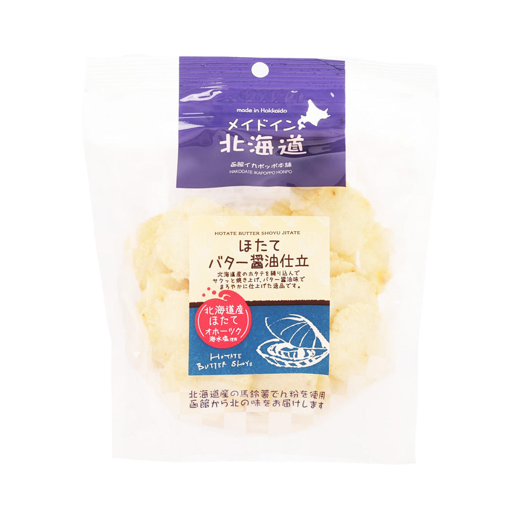 HOKKAIDO SEIKA Hokkaido Scallop Cracker - Butter Soy Sauce Flavor  (60g)
