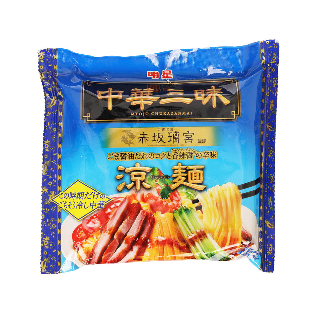 MYOJO Chukazanmai Bag Noodle - Akasaka Rikyu Cold Noodle  (139g)
