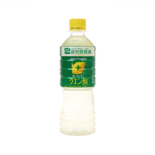 POKKA SAPPORO Kireto Lemon Citric Acid Drink [PET]  (525mL)