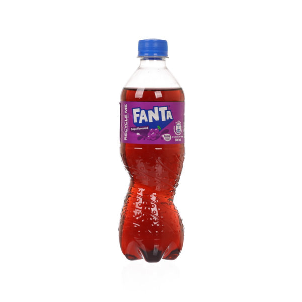 FANTA Grape Flavored Soda - HK [PET]  (500mL)