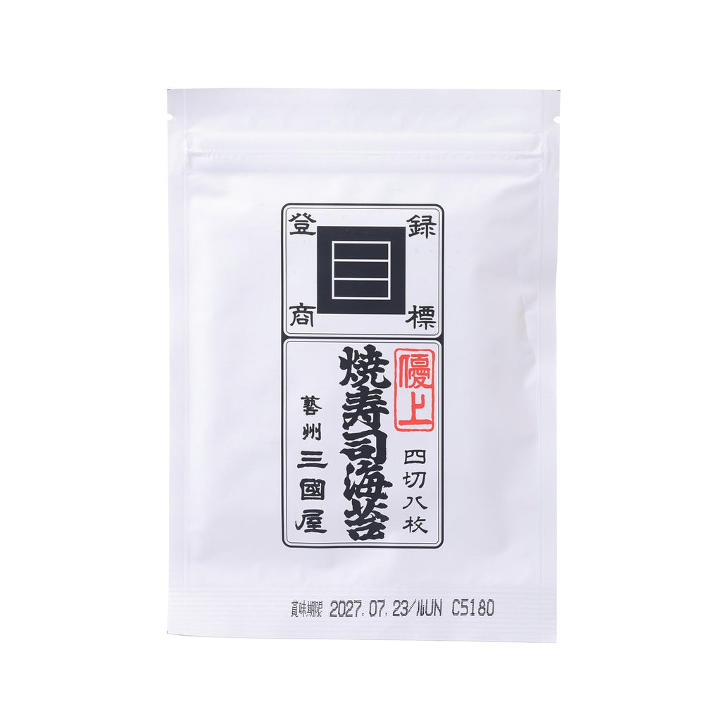 三國屋 烤壽司海苔 優上級 - 4切  (8pcs)