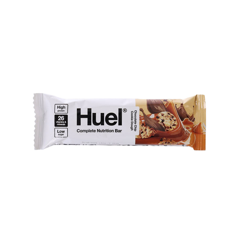 HUEL High-Protein Snack Bar - Chocolate Chip Cookie Dough  (55g)