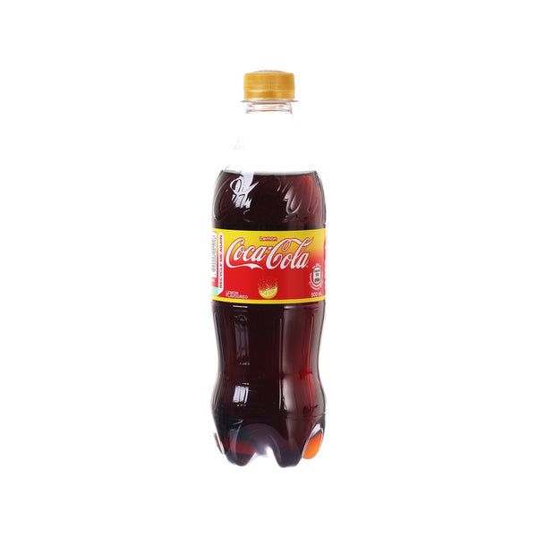 COCA-COLA Lemon Flavoured Coke - HK [PET]  (500mL)