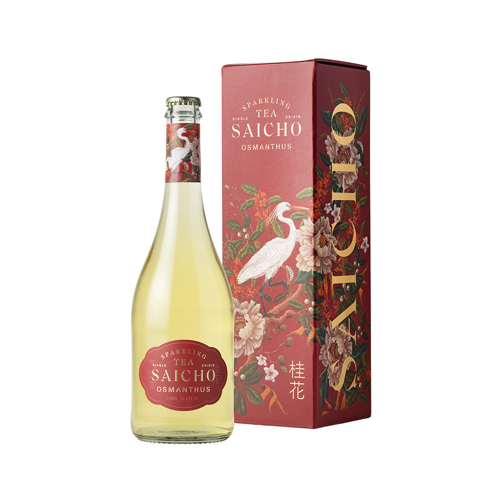 SAICHO Sparkling Tea Gift Pack - Osmanthus  (750mL)