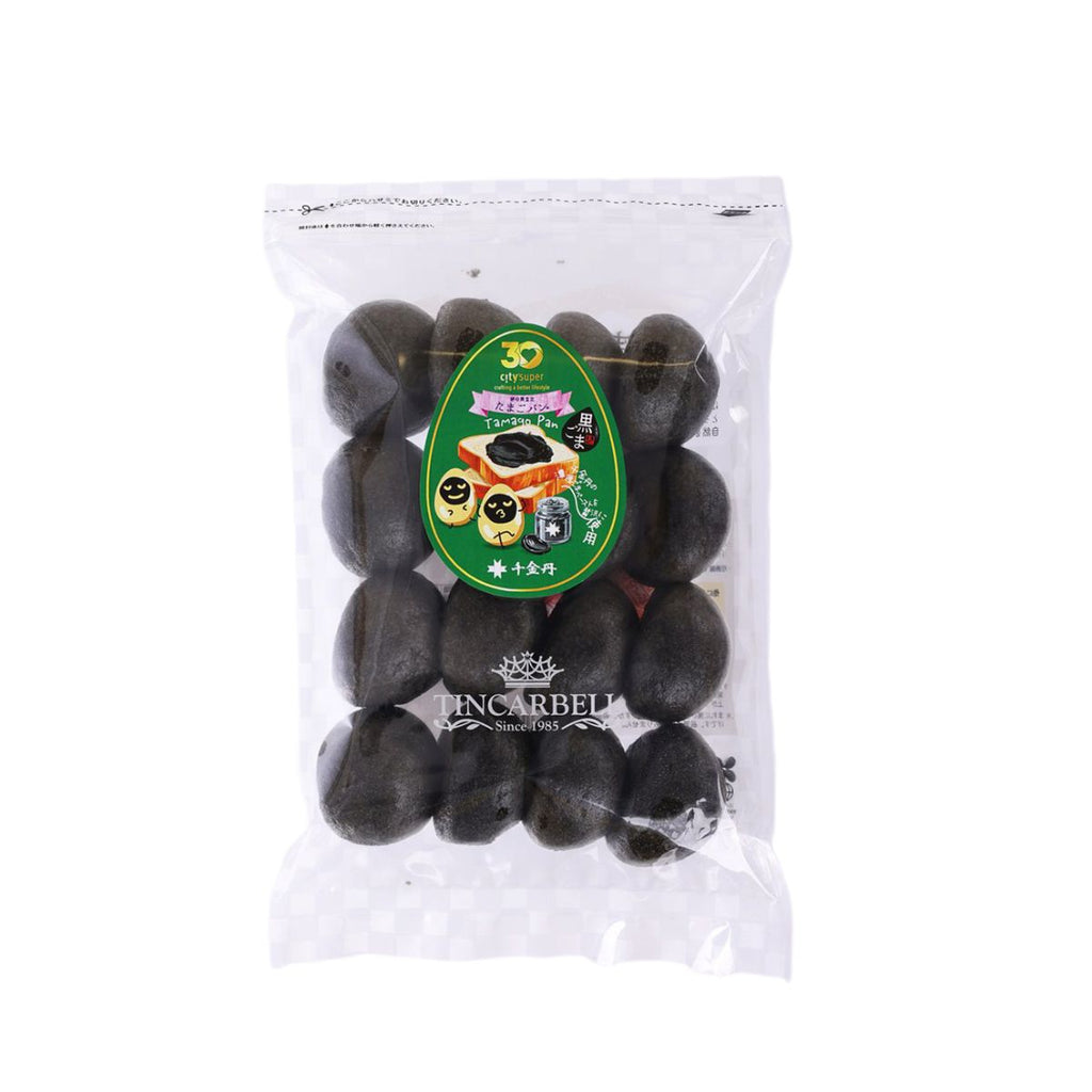 CITYSUPER 30th Anniversary Tincarbell x Senkintan Egg Bread - Black Sesame  (16pcs)