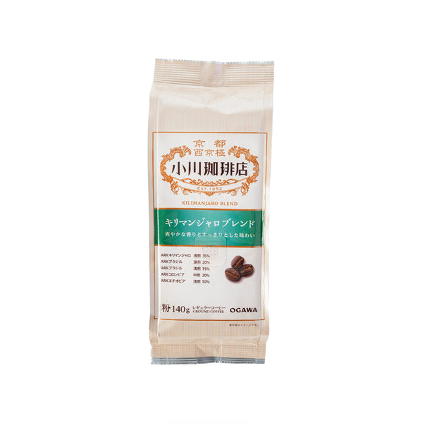 OGAWA COFFEE Kilimanjaro Blend Ground Coffee  (140g)