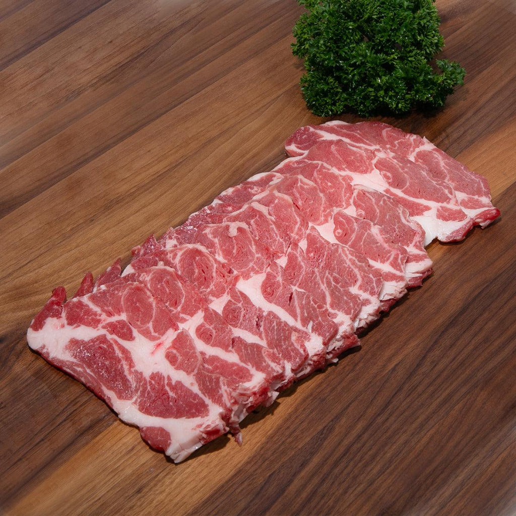 CITYSUPER 西班牙伊比利亞豬肉 - 日式燒肉用 (橡果餵飼 - Bellota) [經解凍處理]  (200g)