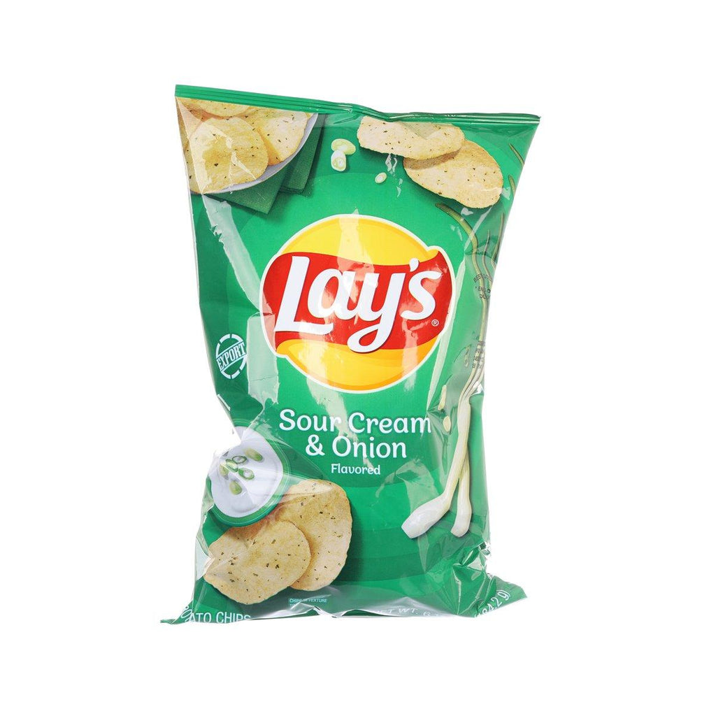 LAY'S Potato Chips - Sour Cream & Onion Flavored  (170g)