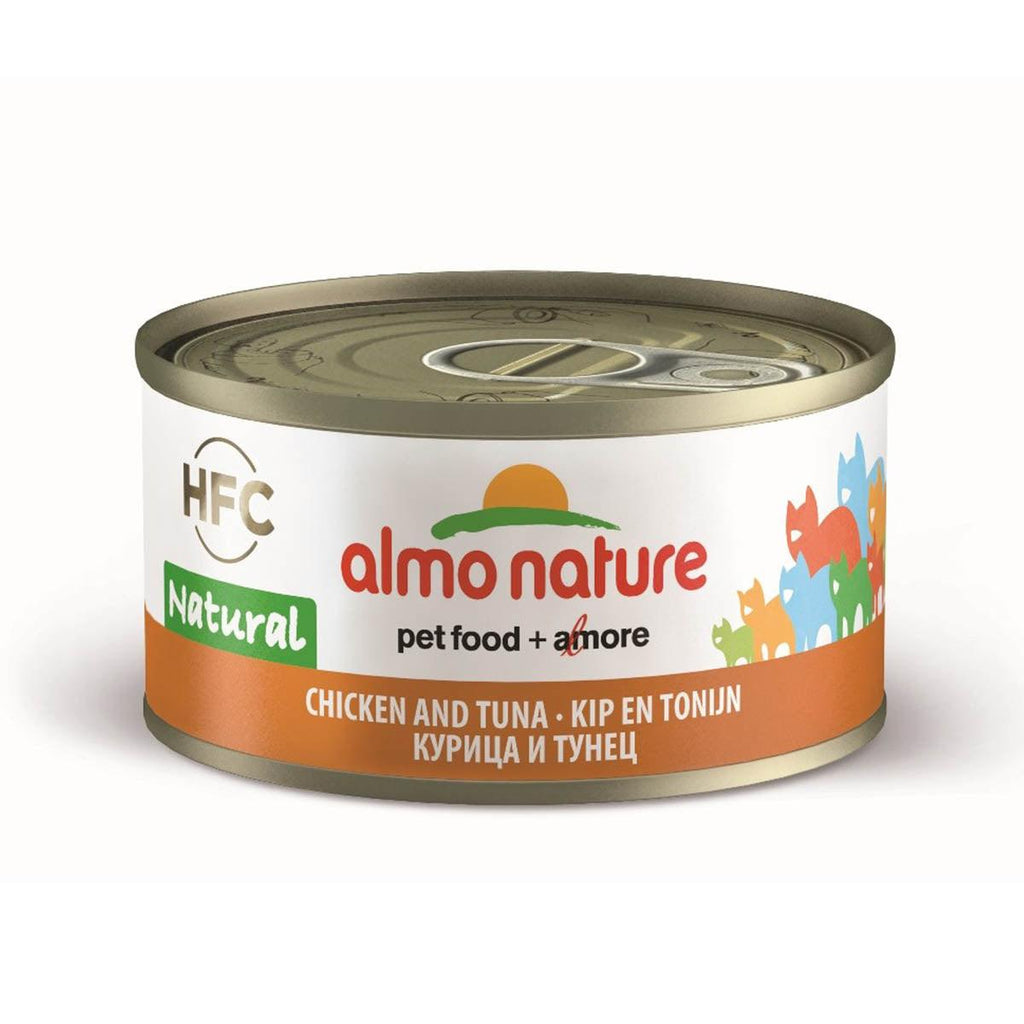 Almo Nature (9025) 貓 70g 鮪魚和雞肉