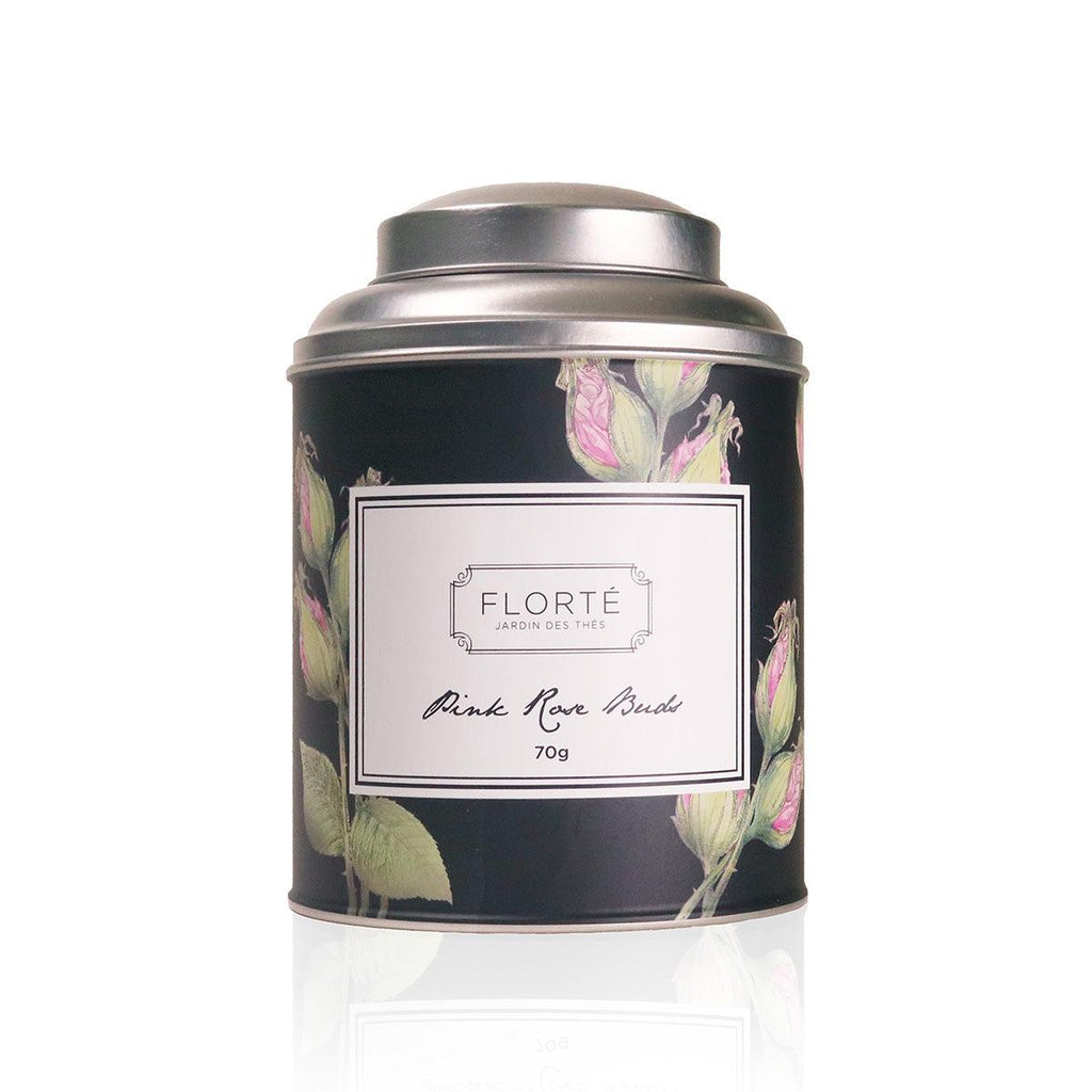 FLORTE 粉紅玫瑰花 [罐裝]  (70g)