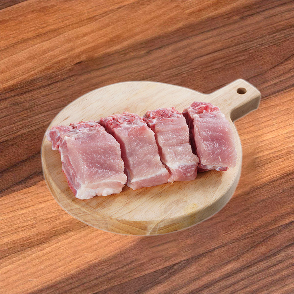 一洋牧場 新鮮黑毛豬豬脊骨  (400g)