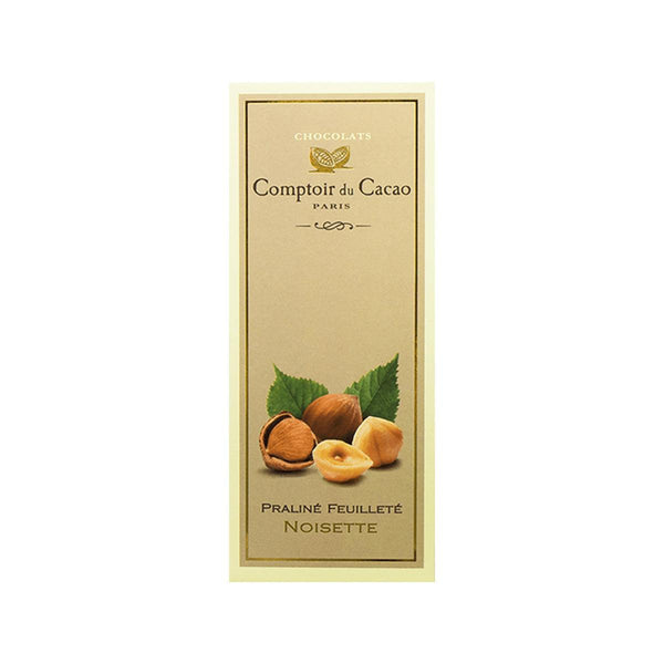 COMPTOIR DU CACAO 榛子果仁朱古力  (80g)